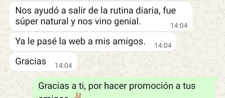 Opinión real WhatsApp