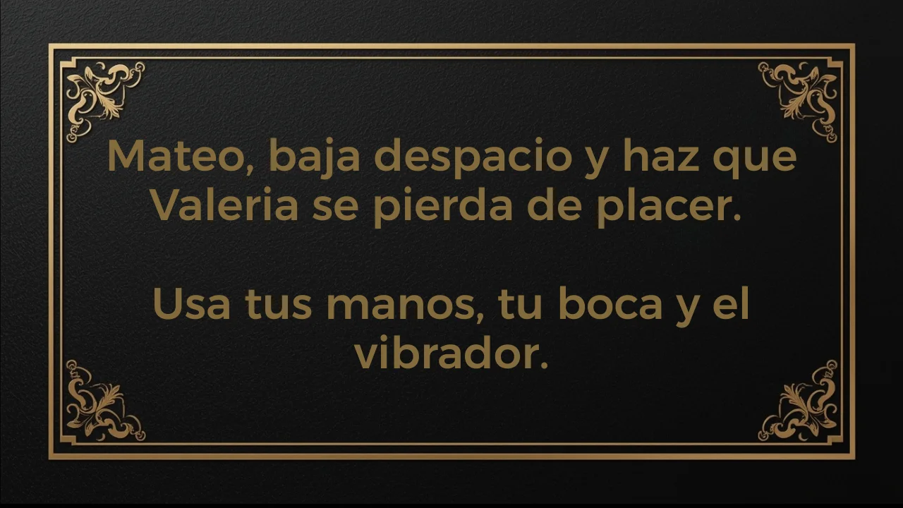 Carta acción juego erótico pareja